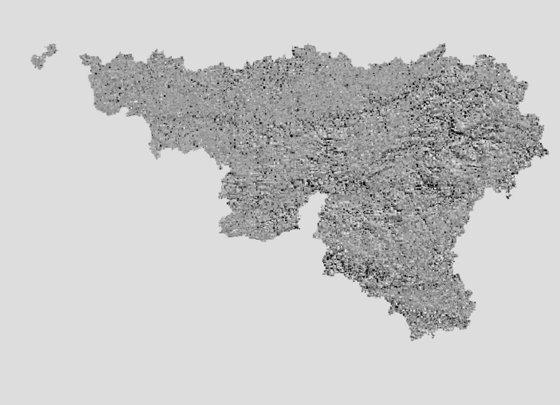 Relief LIDAR — Wallonie